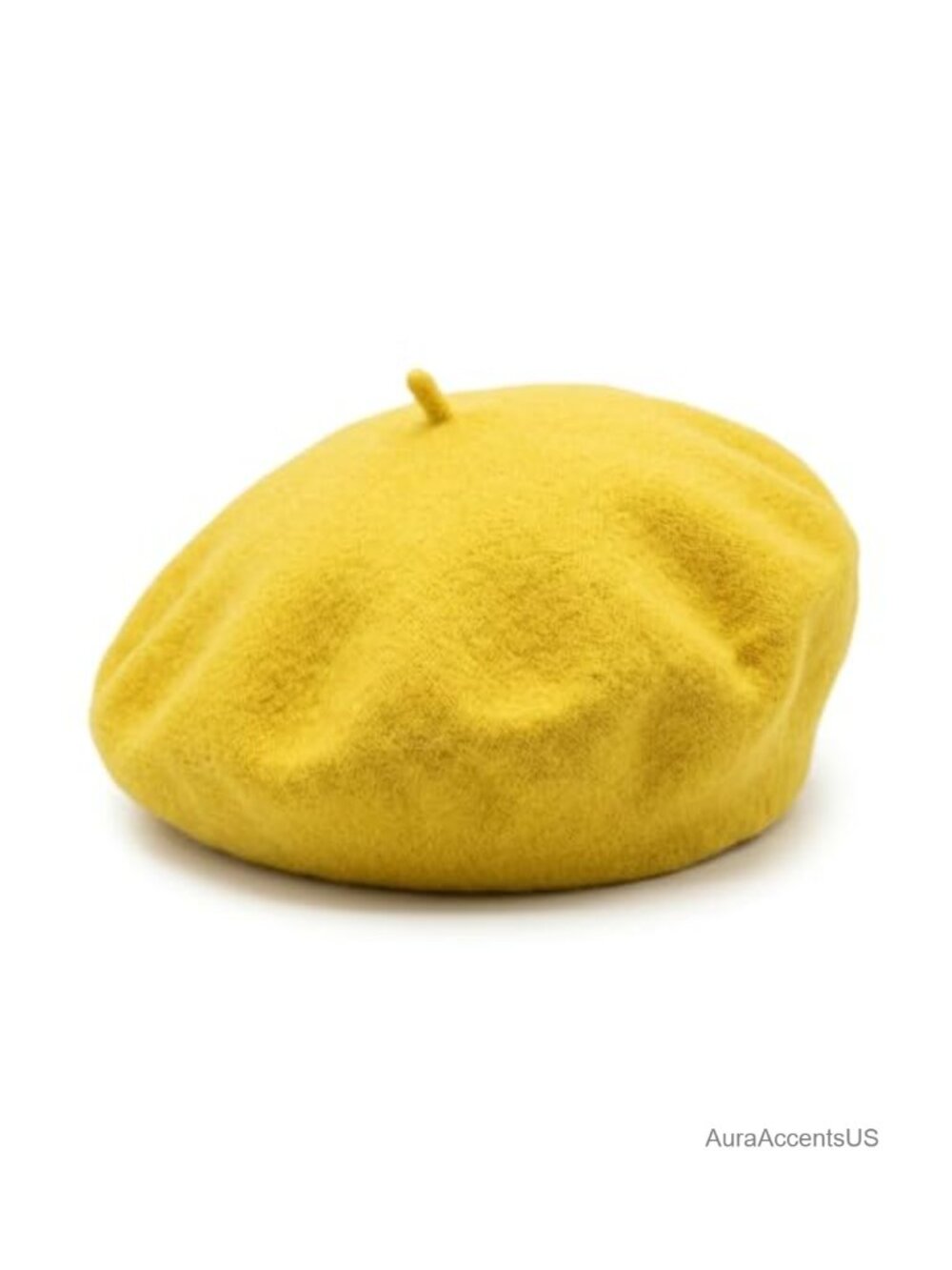 French Style Wool Beret Hat for Women Soft Warm Cute Cabbie Cap Fall Winter